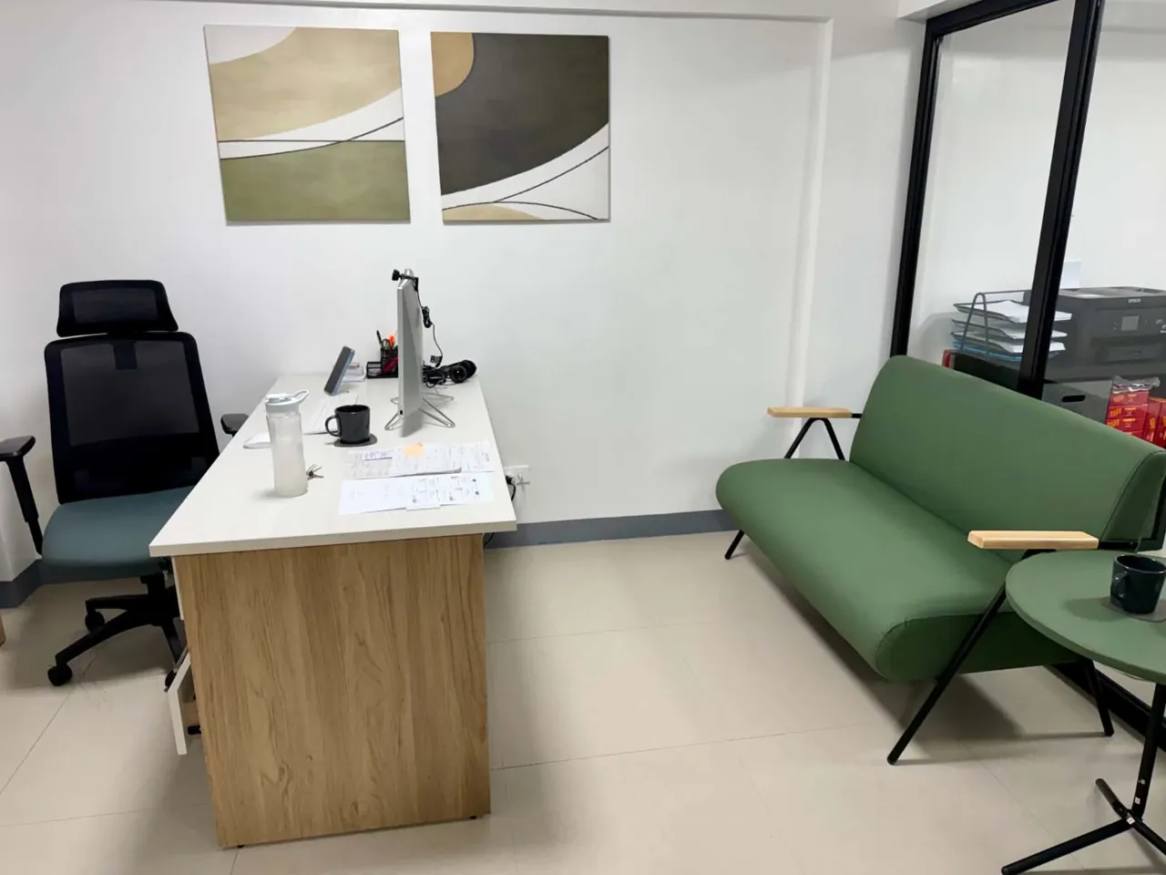 Arkive office workspace and team area